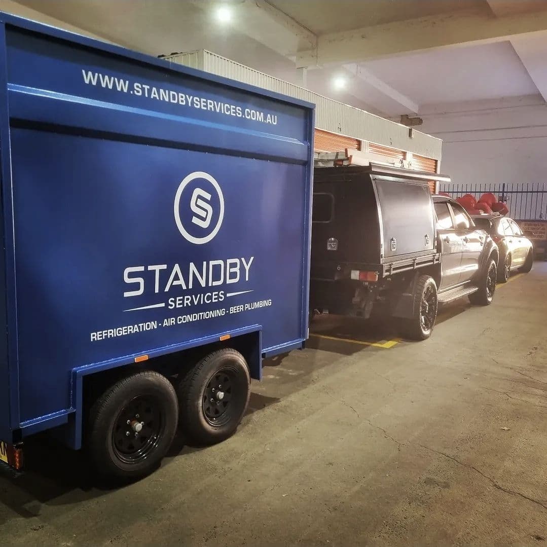 Standby Services branded service vehicle